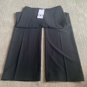 Zara black flare pants